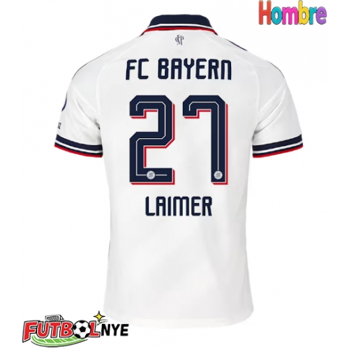 Camiseta Bayern Munich Konrad Laimer #27 Visitante Equipación 2026-27 manga corta